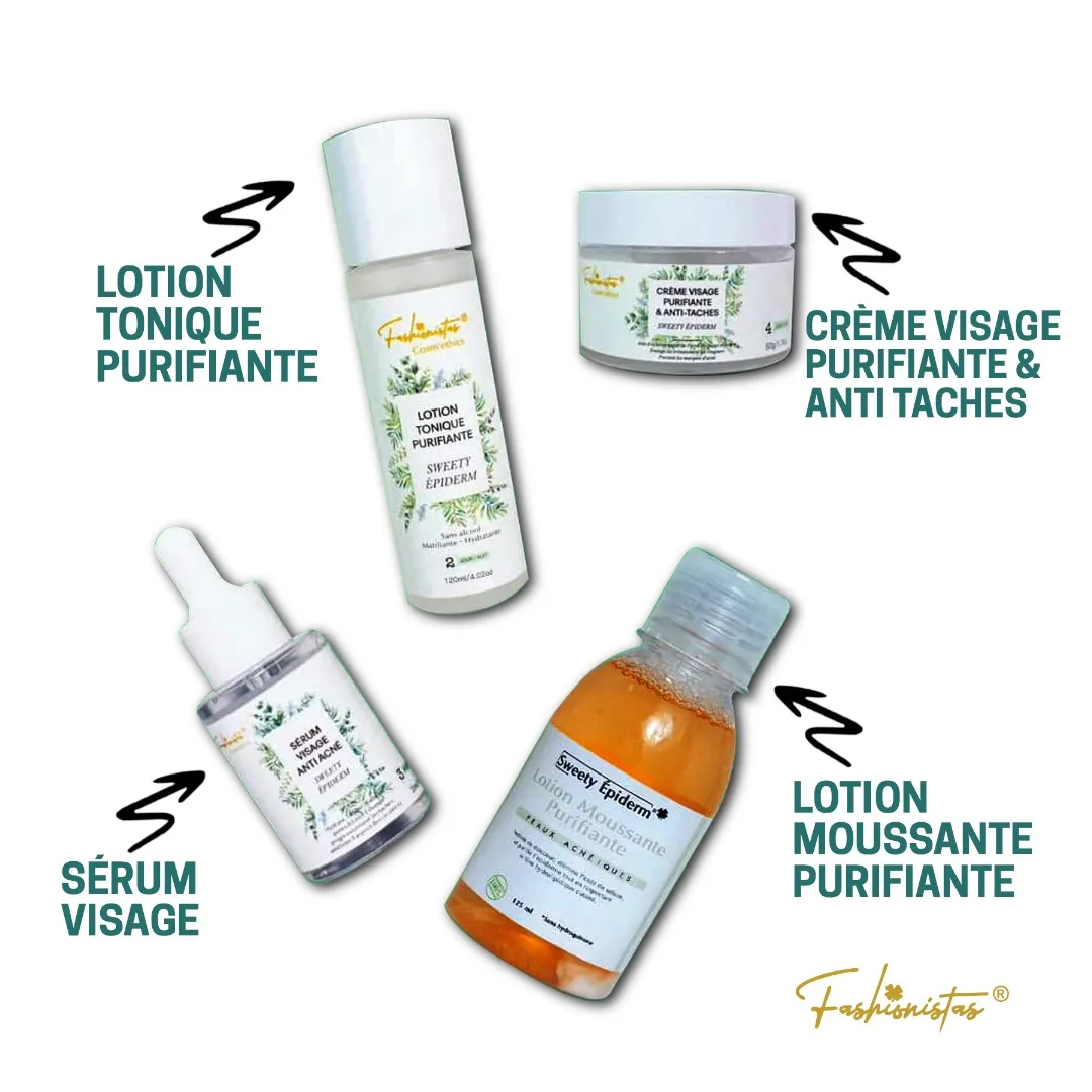 Kit Visage Epiderm - Peaux acnéiques